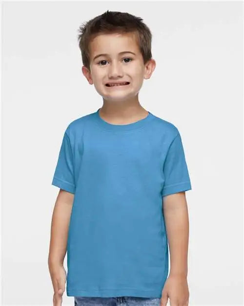 Rabbit Skins 3321 Toddler Fine Jersey Tee - Tradewind