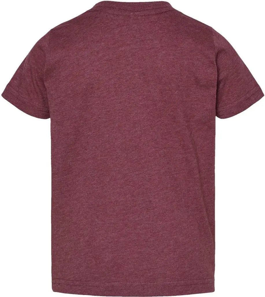 Rabbit Skins 3321 Toddler Fine Jersey Tee - Vintage Burgundy - 2t