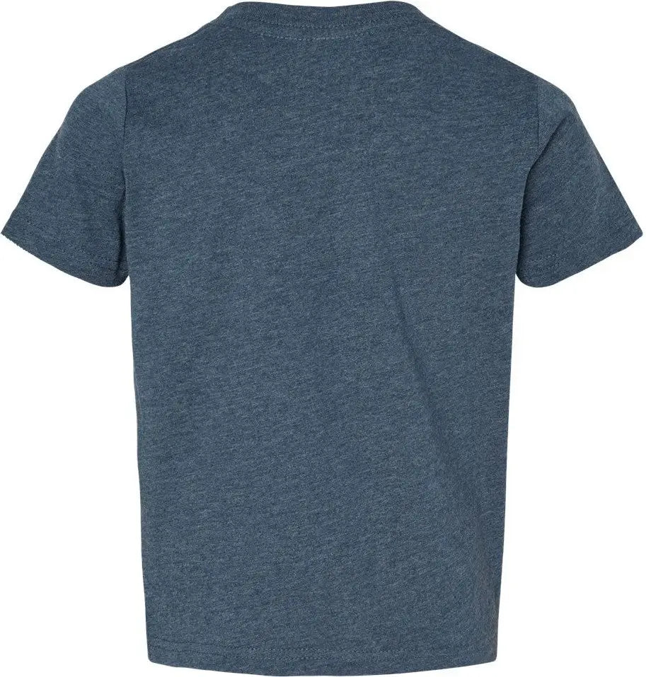 Rabbit Skins 3321 Toddler Fine Jersey Tee - Vintage Denim - Navy / 2t