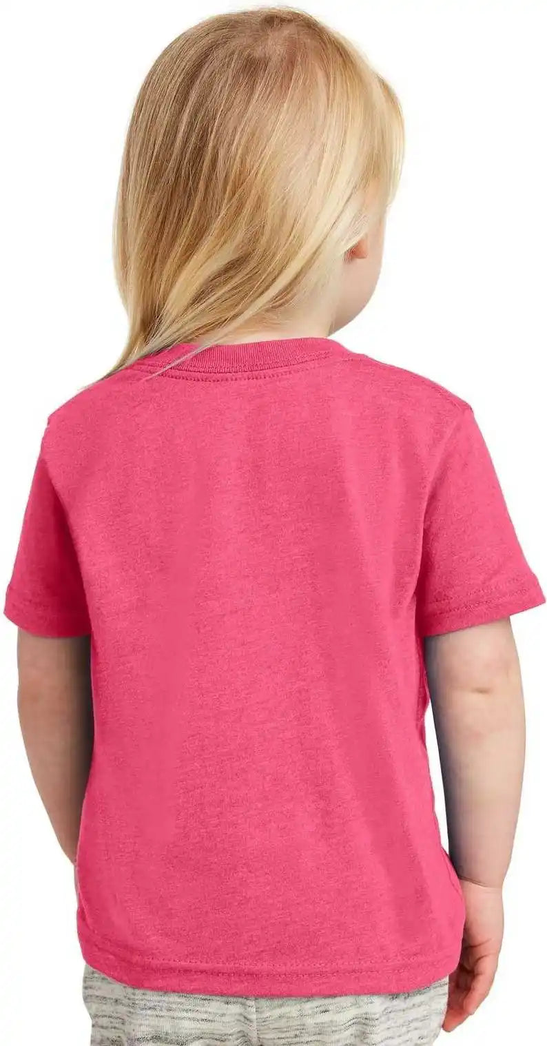 Rabbit Skins 3321 Toddler Fine Jersey Tee - Vintage Hot Pink