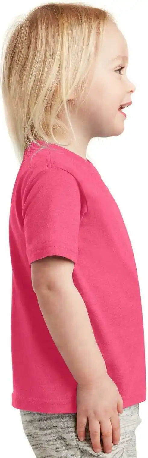 Rabbit Skins 3321 Toddler Fine Jersey Tee - Vintage Hot Pink