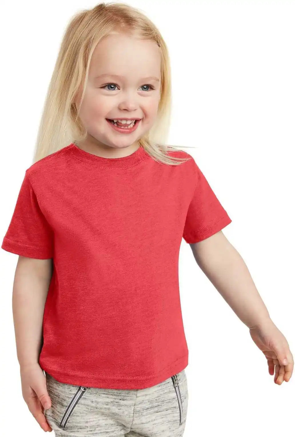 Rabbit Skins 3321 Toddler Fine Jersey Tee Vintage Red