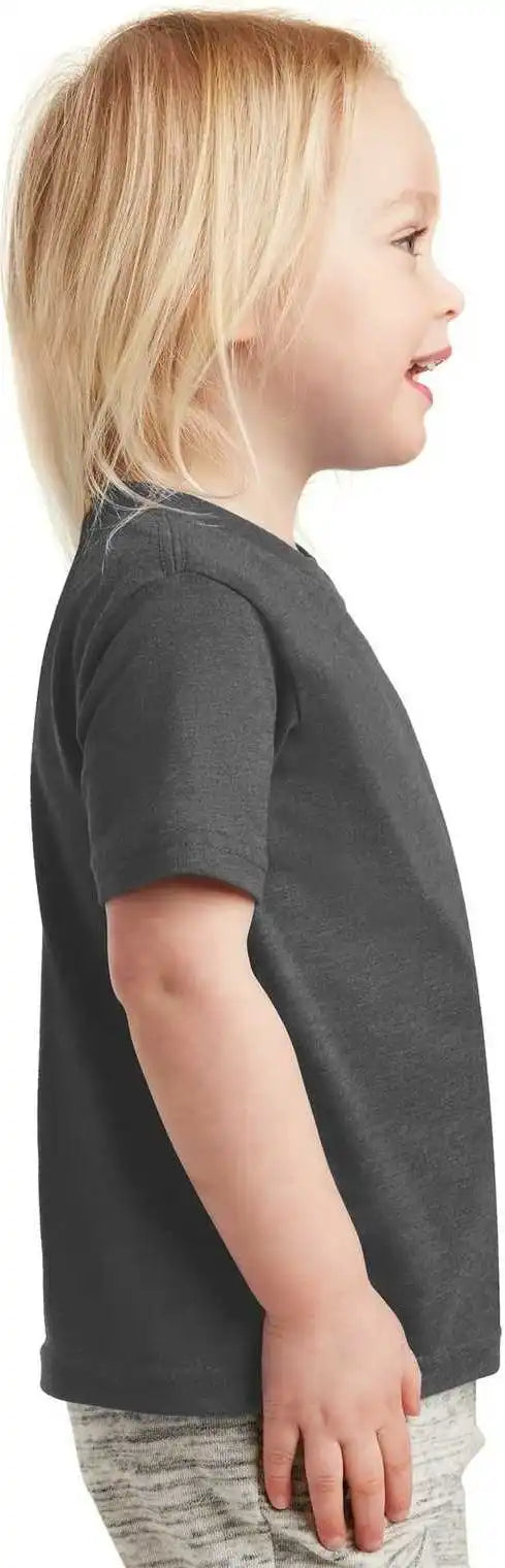 Rabbit Skins 3321 Toddler Fine Jersey Tee - Vintage Smoke