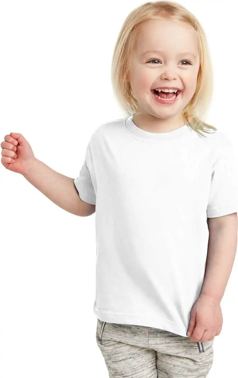 Rabbit Skins 3321 Toddler Fine Jersey Tee - White