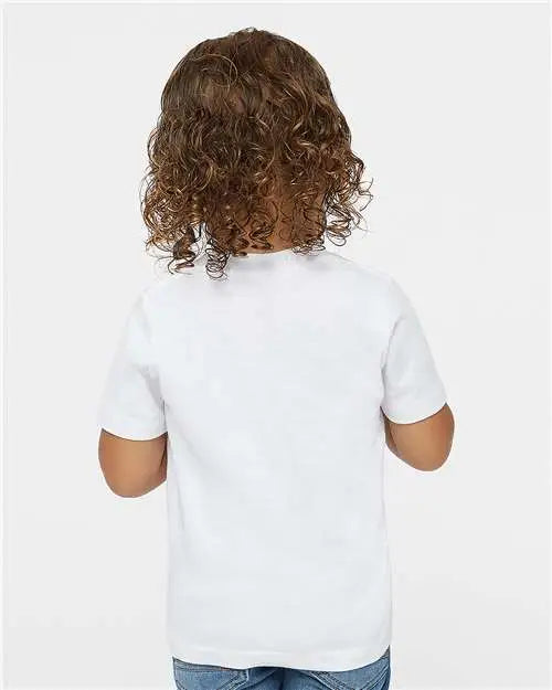 Rabbit Skins 3321 Toddler Fine Jersey Tee - White