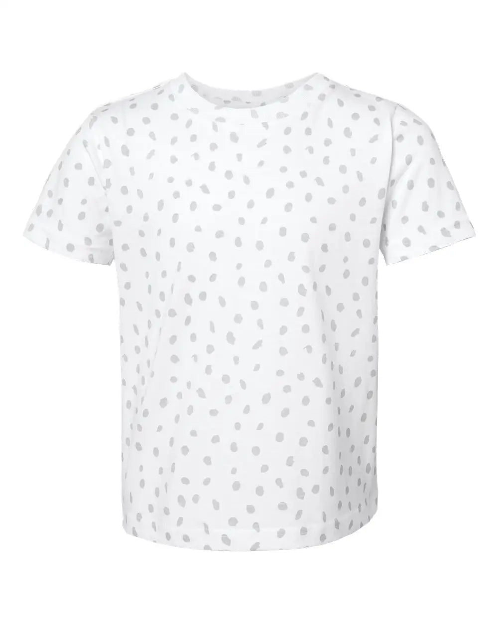 Rabbit Skins 3321 Toddler Fine Jersey Tee - White Spot