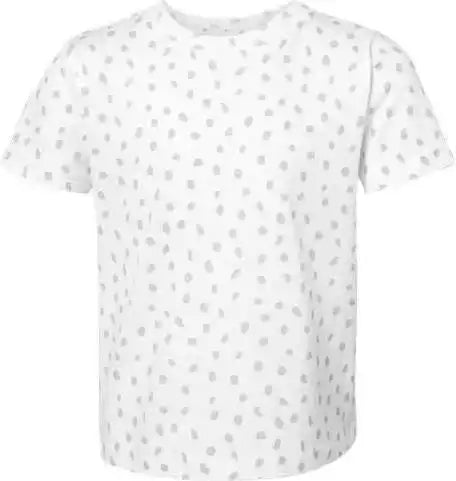 Rabbit Skins 3321 Toddler Fine Jersey Tee - White Spot