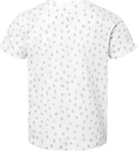 Rabbit Skins 3321 Toddler Fine Jersey Tee - White Spot