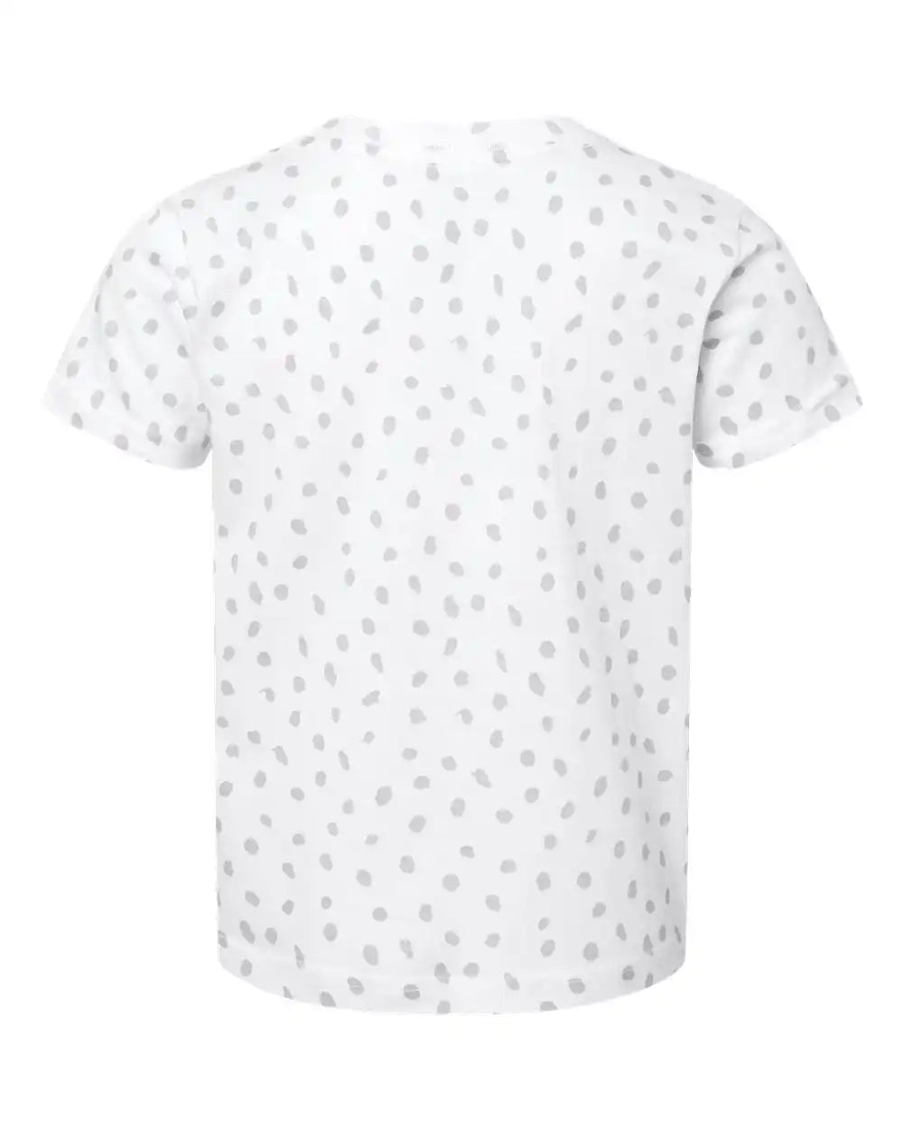 Rabbit Skins 3321 Toddler Fine Jersey Tee - White Spot - 2t