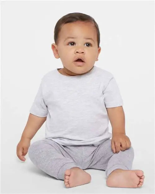 Rabbit Skins 3322 Infant Fine Jersey Tee - Ash