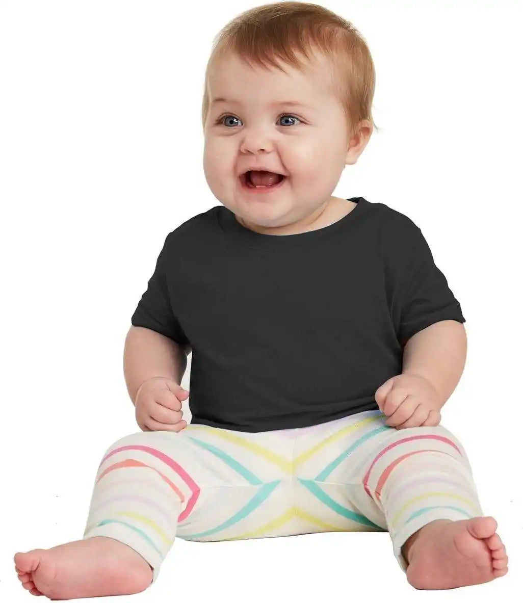 Rabbit Skins 3322 Infant Fine Jersey Tee Black