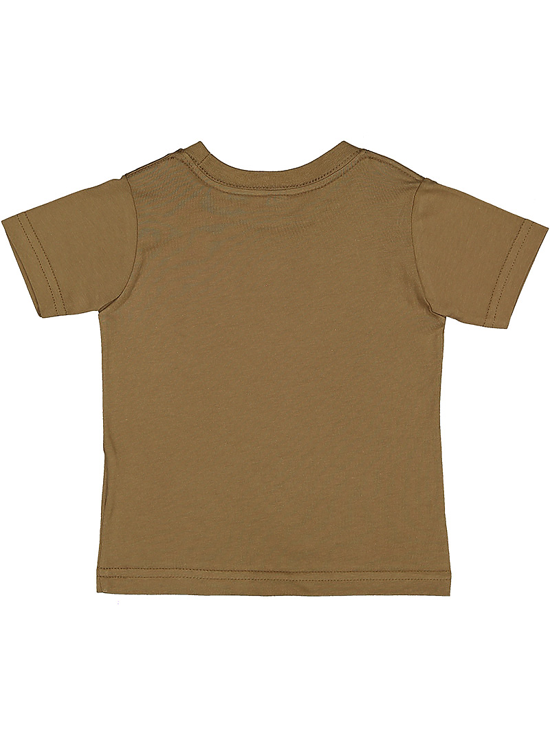 Rabbit Skins 3322 Infant Fine Jersey Tee - Coyote Brown