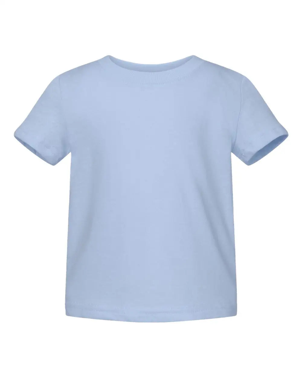 Rabbit Skins 3322 Infant Fine Jersey Tee - Light Blue - Ice / 6m