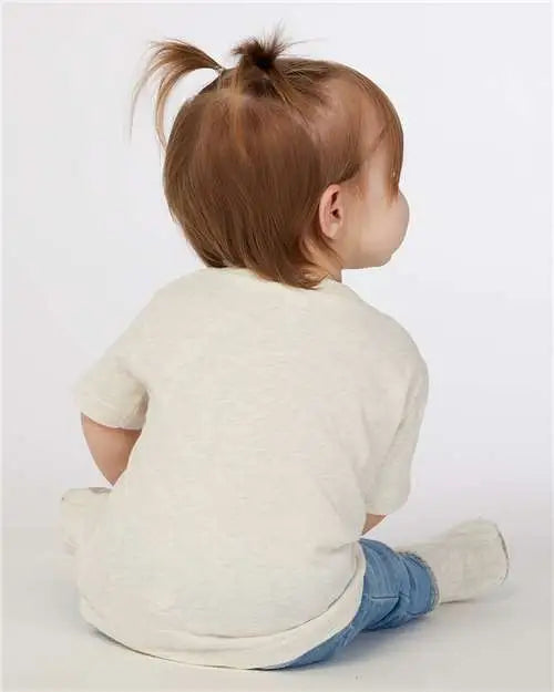 Rabbit Skins 3322 Infant Fine Jersey Tee - Natural Heather