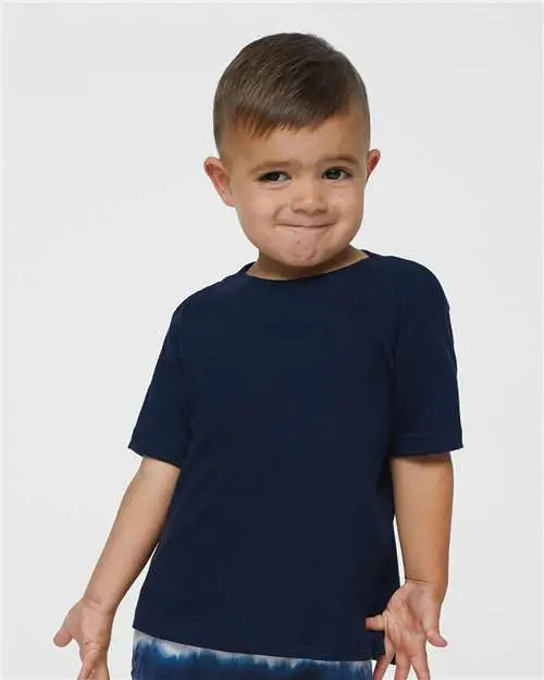 Rabbit Skins 3322 Infant Fine Jersey Tee - Navy