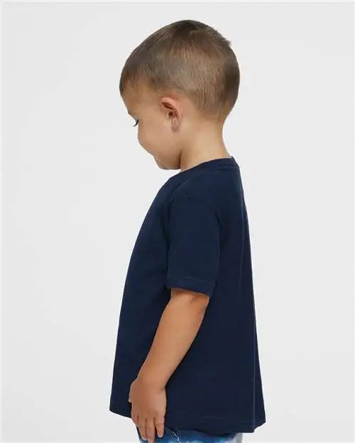 Rabbit Skins 3322 Infant Fine Jersey Tee - Navy