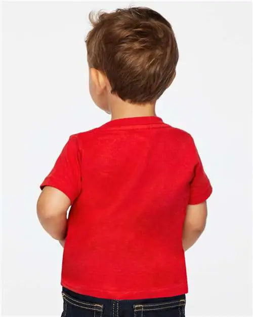 Rabbit Skins 3322 Infant Fine Jersey Tee - Red
