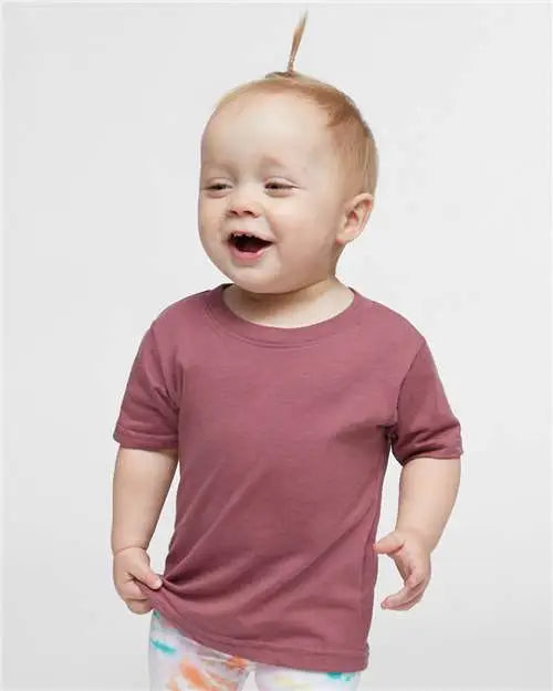 Rabbit Skins 3322 Infant Fine Jersey Tee - Rouge
