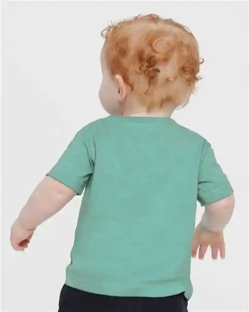 Rabbit Skins 3322 Infant Fine Jersey Tee - Saltwater