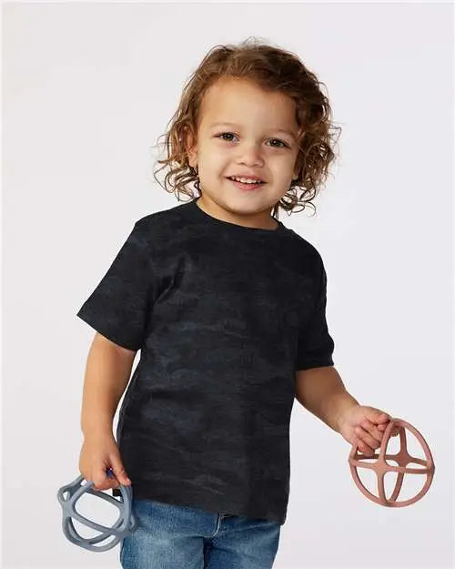 Rabbit Skins 3322 Infant Fine Jersey Tee - Storm Camo