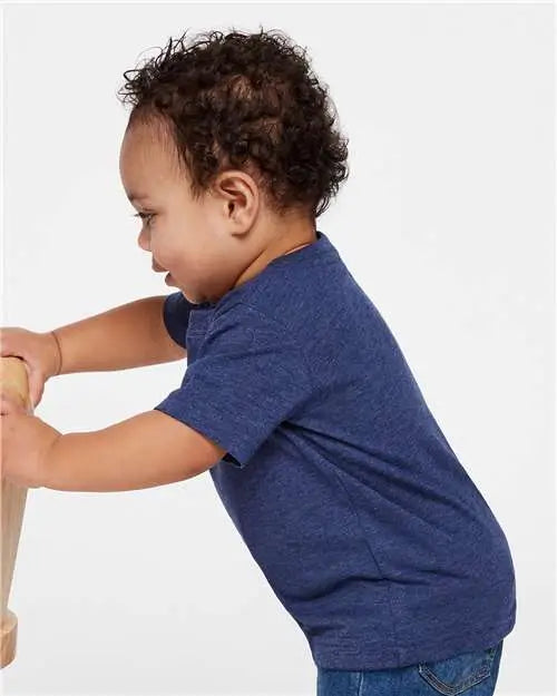 Rabbit Skins 3322 Infant Fine Jersey Tee - Vintage True Navy
