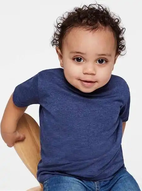 Rabbit Skins 3322 Infant Fine Jersey Tee - Vintage True Navy