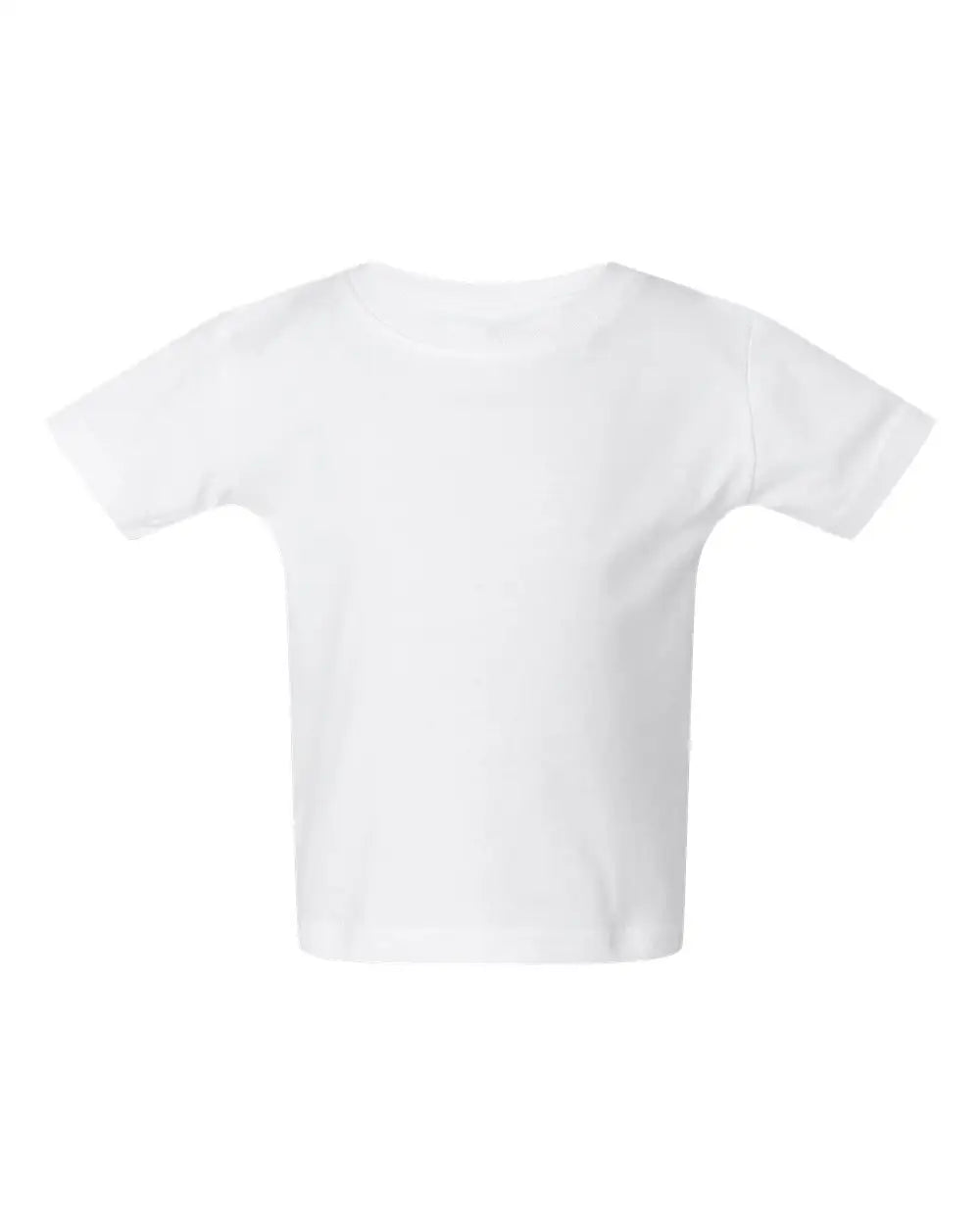 Rabbit Skins 3322 Infant Fine Jersey Tee - White - 6m