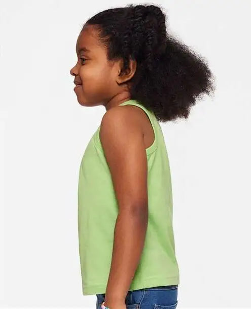 Rabbit Skins 3323l Toddler Fine Jersey Tank - 3323 - Key Lime