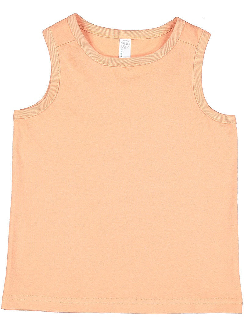 Rabbit Skins 3323l Toddler Fine Jersey Tank - 3323 - Sunset