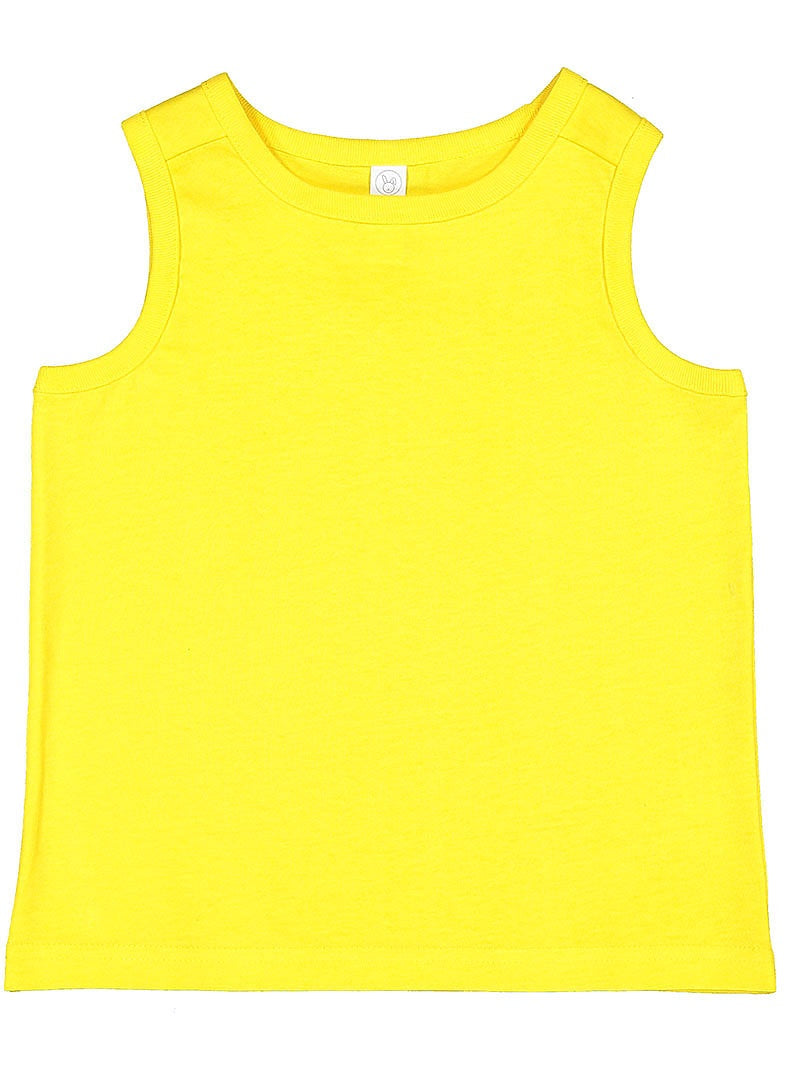 Rabbit Skins 3323l Toddler Fine Jersey Tank - 3323 - Yellow