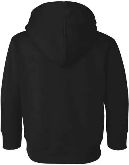 Rabbit Skins 3326 Toddler Pullover Fleece Hoodie Black