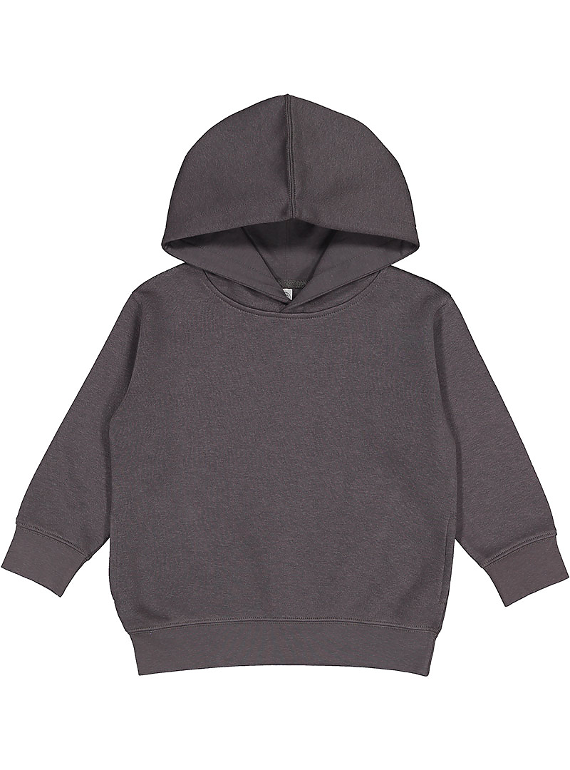 Rabbit Skins 3326 Toddler Pullover Fleece Hoodie - Charcoal