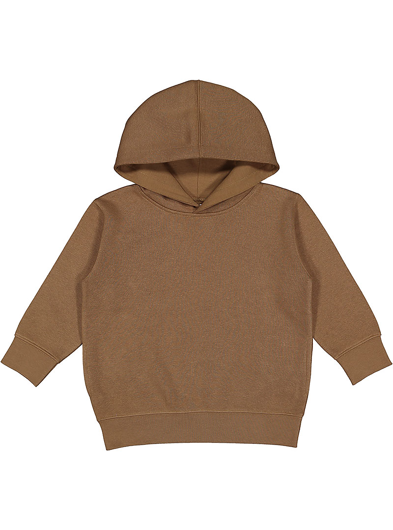 Rabbit Skins 3326 Toddler Pullover Fleece Hoodie - Coyote Brown