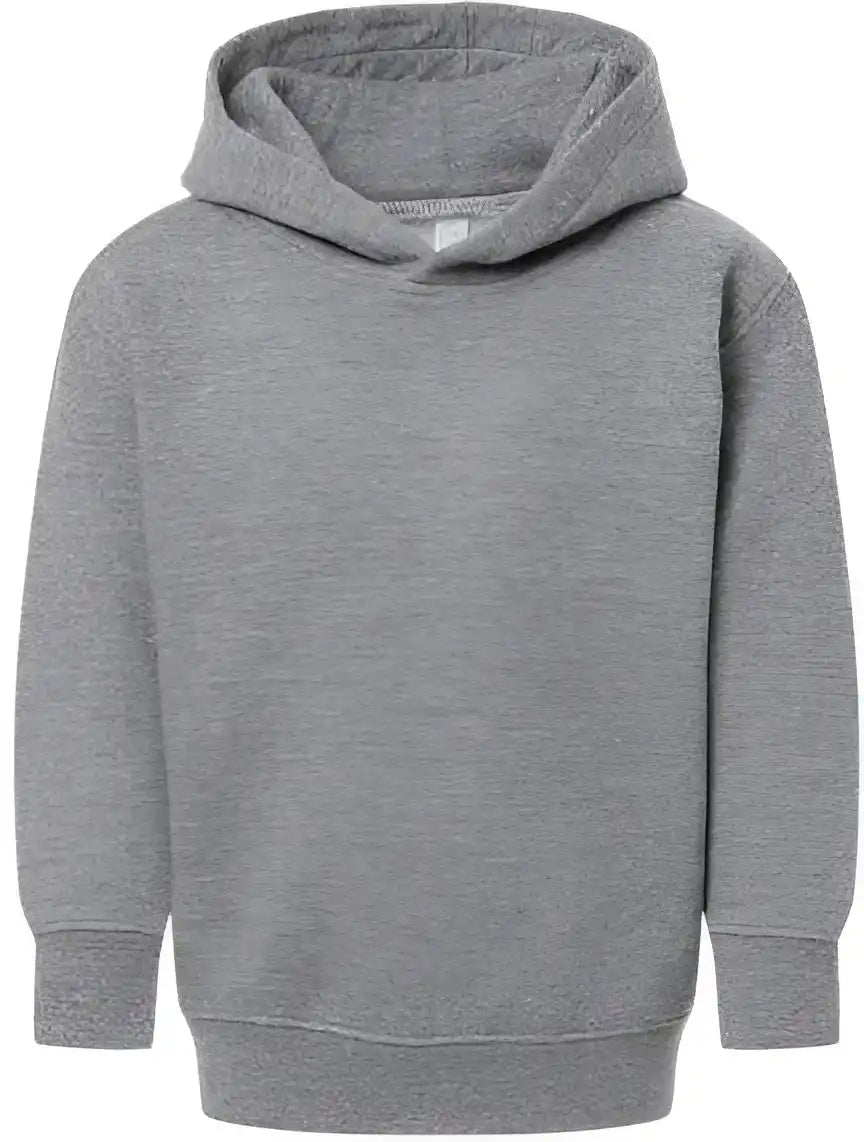 Rabbit Skins 3326 Toddler Pullover Fleece Hoodie - Granite Heather