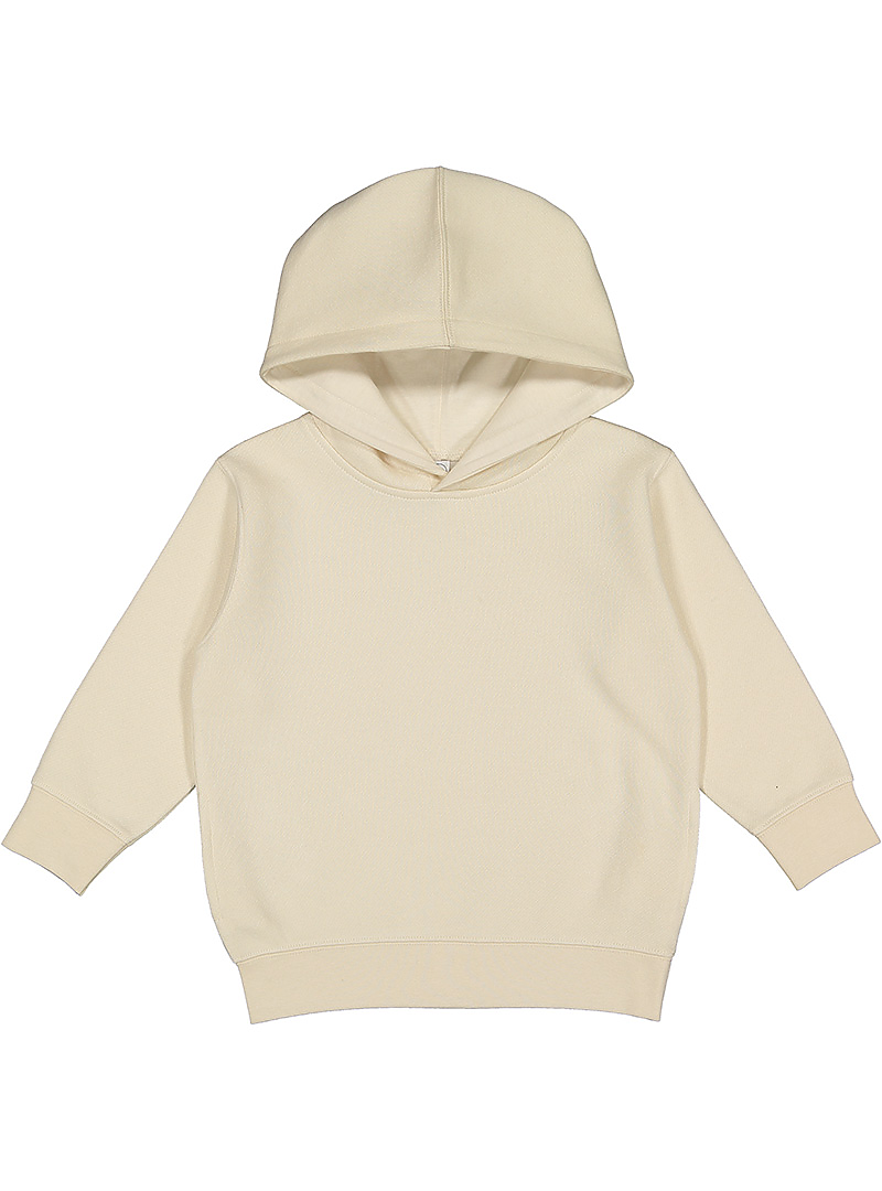 Rabbit Skins 3326 Toddler Pullover Fleece Hoodie - Natural