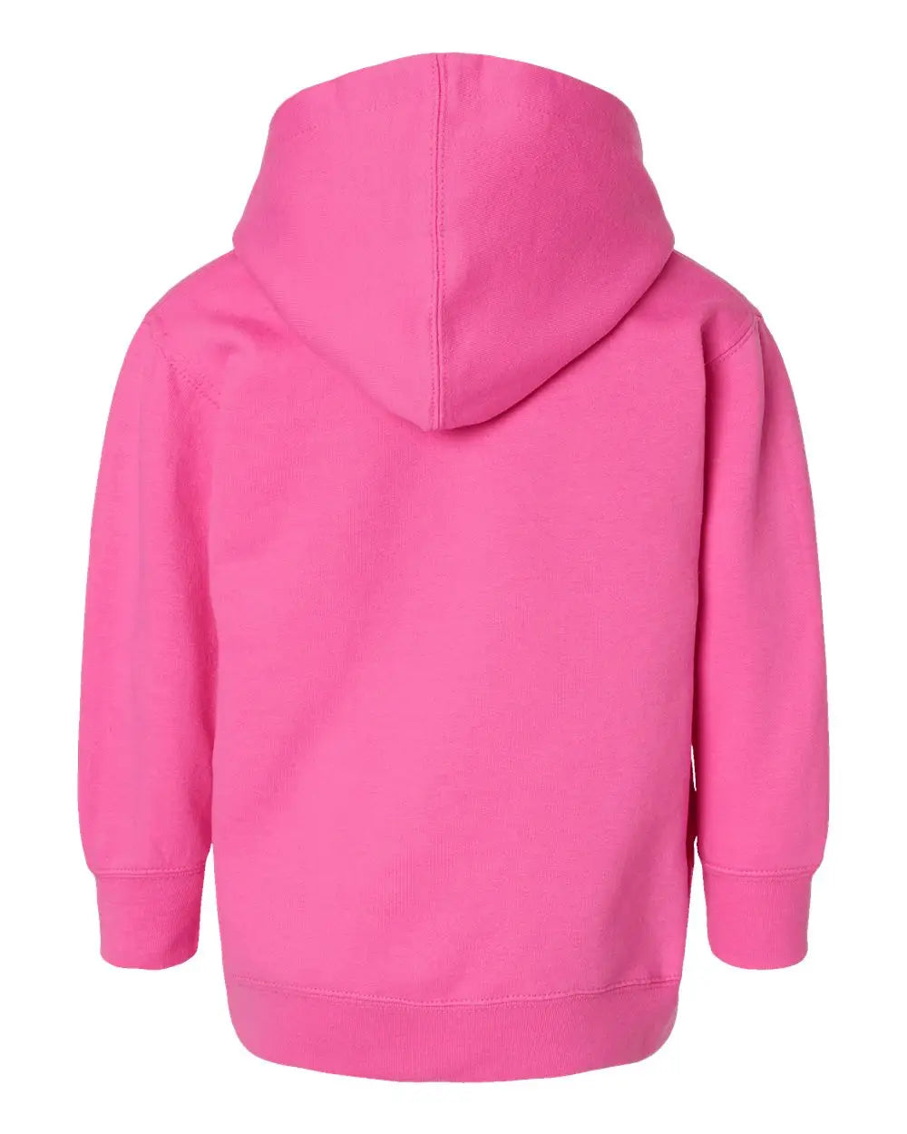 Rabbit Skins 3326 Toddler Pullover Fleece Hoodie - Raspberry - Hot Pink / 2t