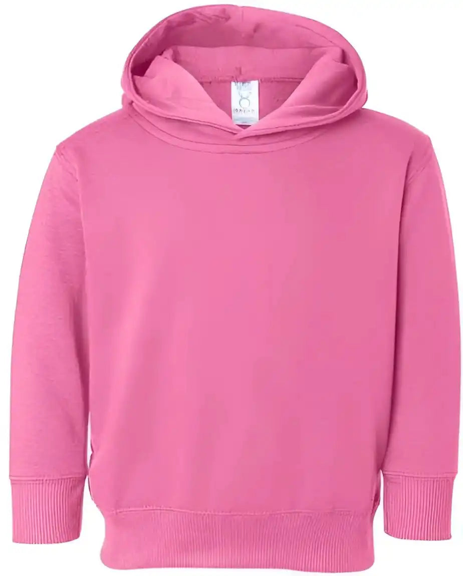 Rabbit Skins 3326 Toddler Pullover Fleece Hoodie - Raspberry