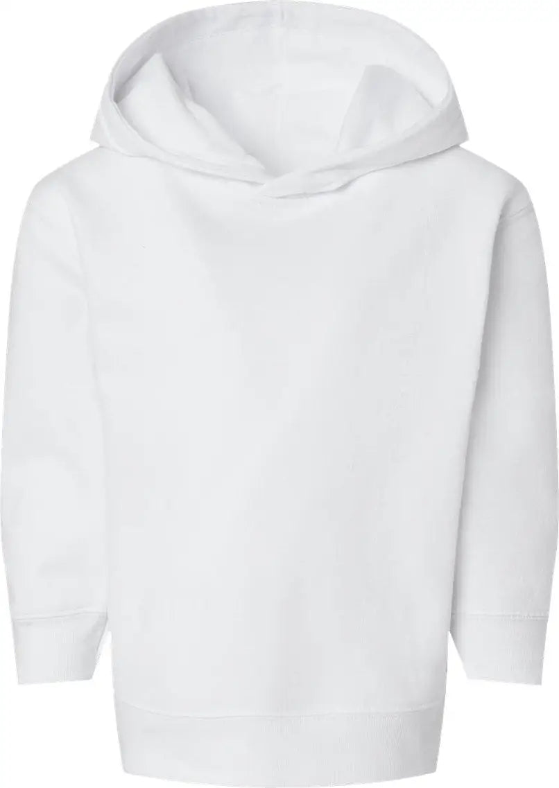 Rabbit Skins 3326 Toddler Pullover Fleece Hoodie - White