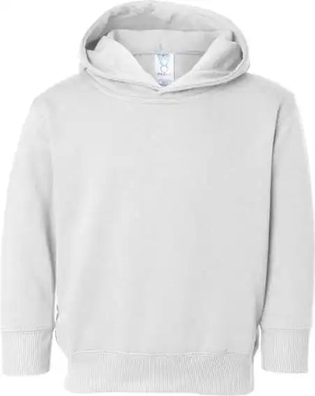 Rabbit Skins 3326 Toddler Pullover Fleece Hoodie - White