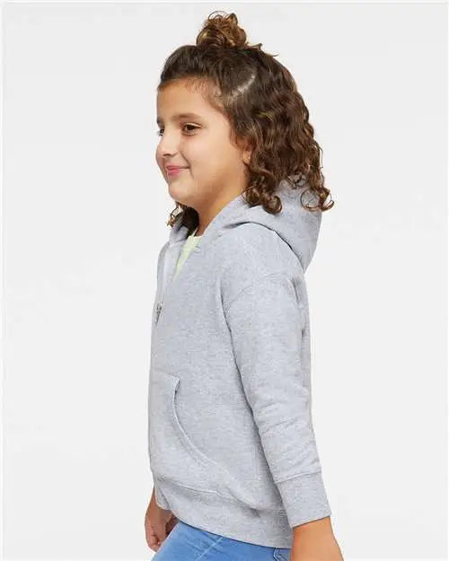 Rabbit Skins 3346 Toddler Full-zip Fleece Hoodie - Heather
