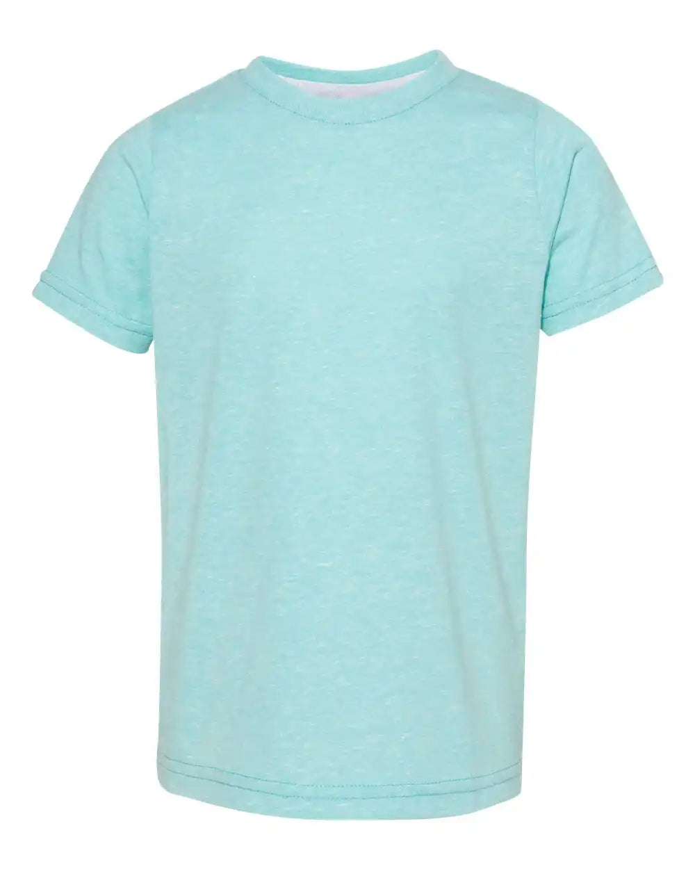 Rabbit Skins 3391 Toddler Harborside Mélange T-shirt - Caribbean Melange - 4t