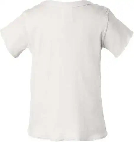Rabbit Skins 3400 Infant Baby Rib Tee - White