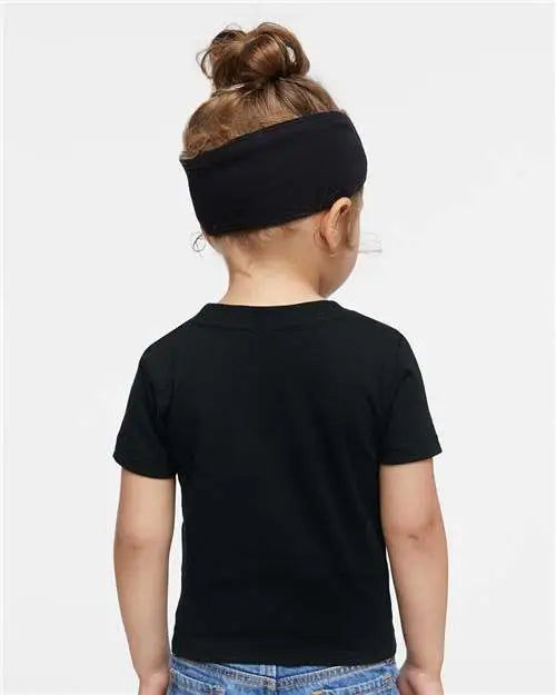 Rabbit Skins 3401 Infant Cotton Jersey Tee - Black
