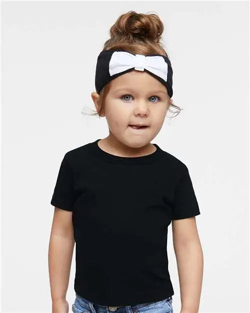 Rabbit Skins 3401 Infant Cotton Jersey Tee - Black