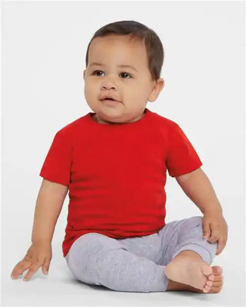 Rabbit Skins 3401 Infant Cotton Jersey Tee - Red