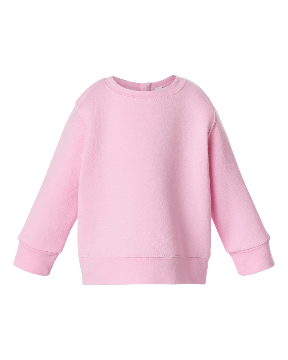 Rabbit Skins 3417 Infant Crewneck Sweatshirt - Pink