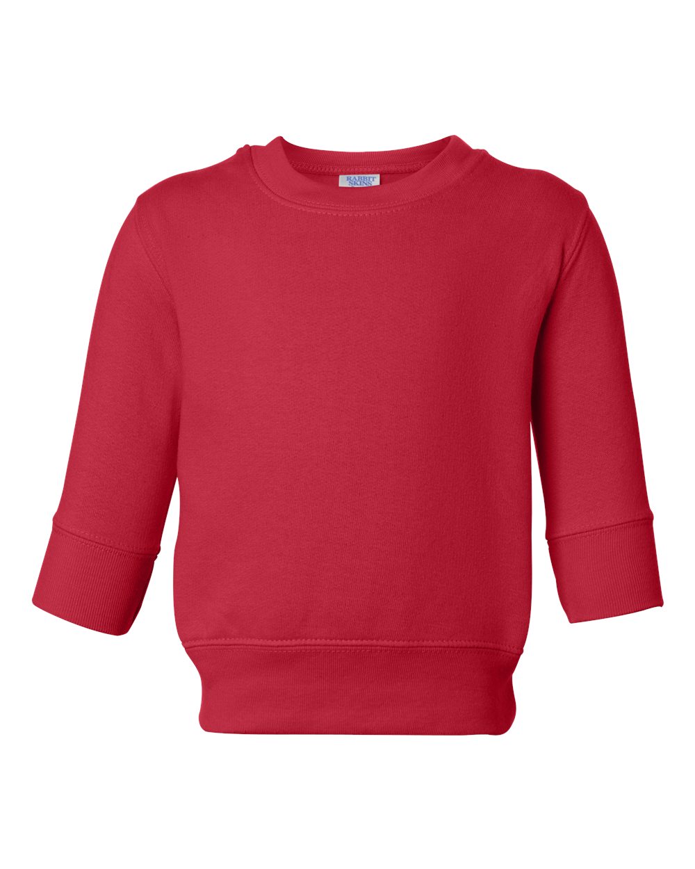 Rabbit Skins 3417 Infant Crewneck Sweatshirt - Red