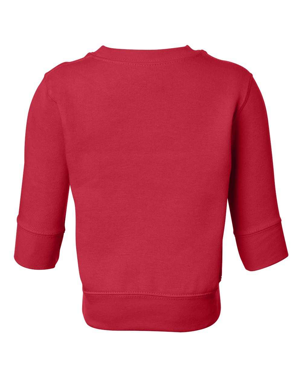 Rabbit Skins 3417 Infant Crewneck Sweatshirt - Red