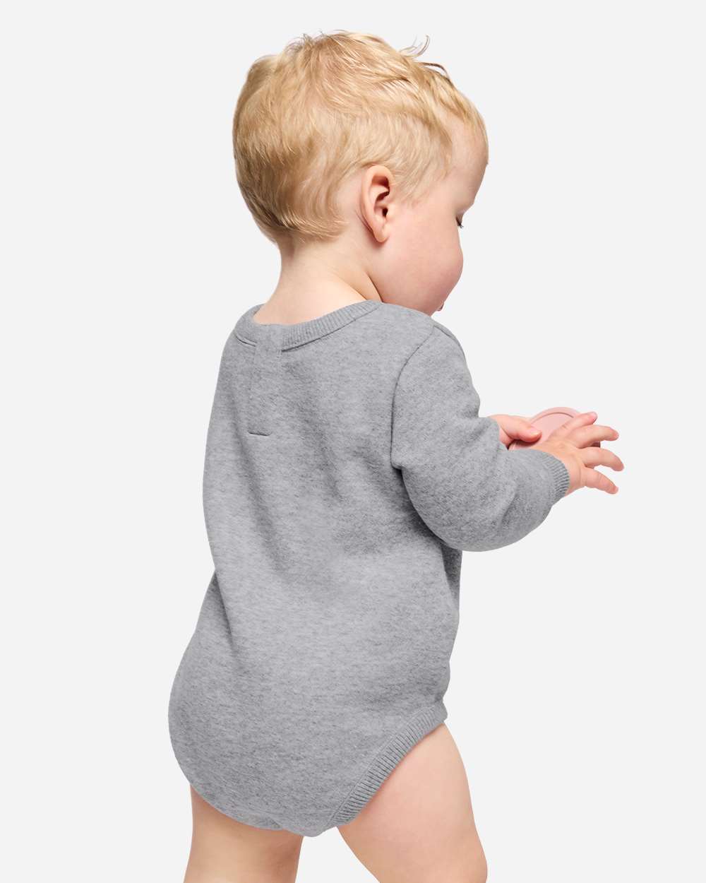 Rabbit Skins 3421 Infant Fleece Bodysuit - Heather
