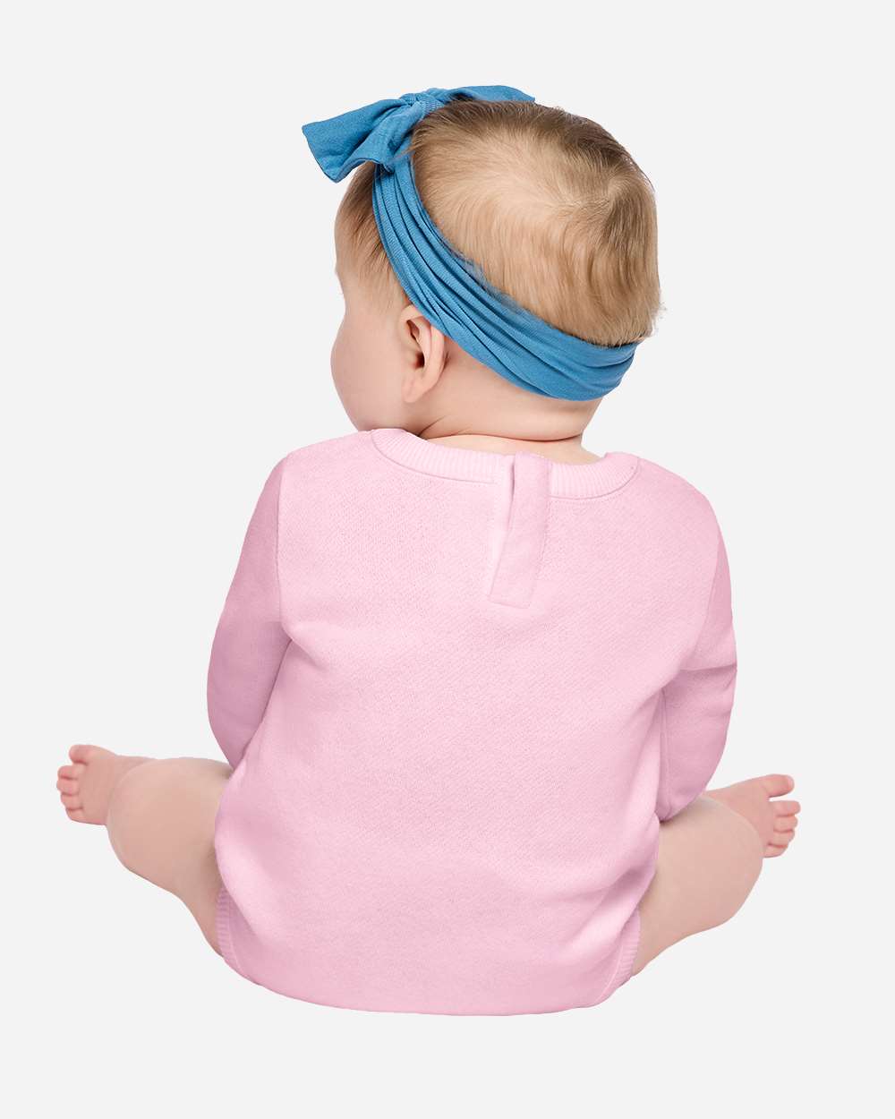 Rabbit Skins 3421 Infant Fleece Bodysuit - Pink